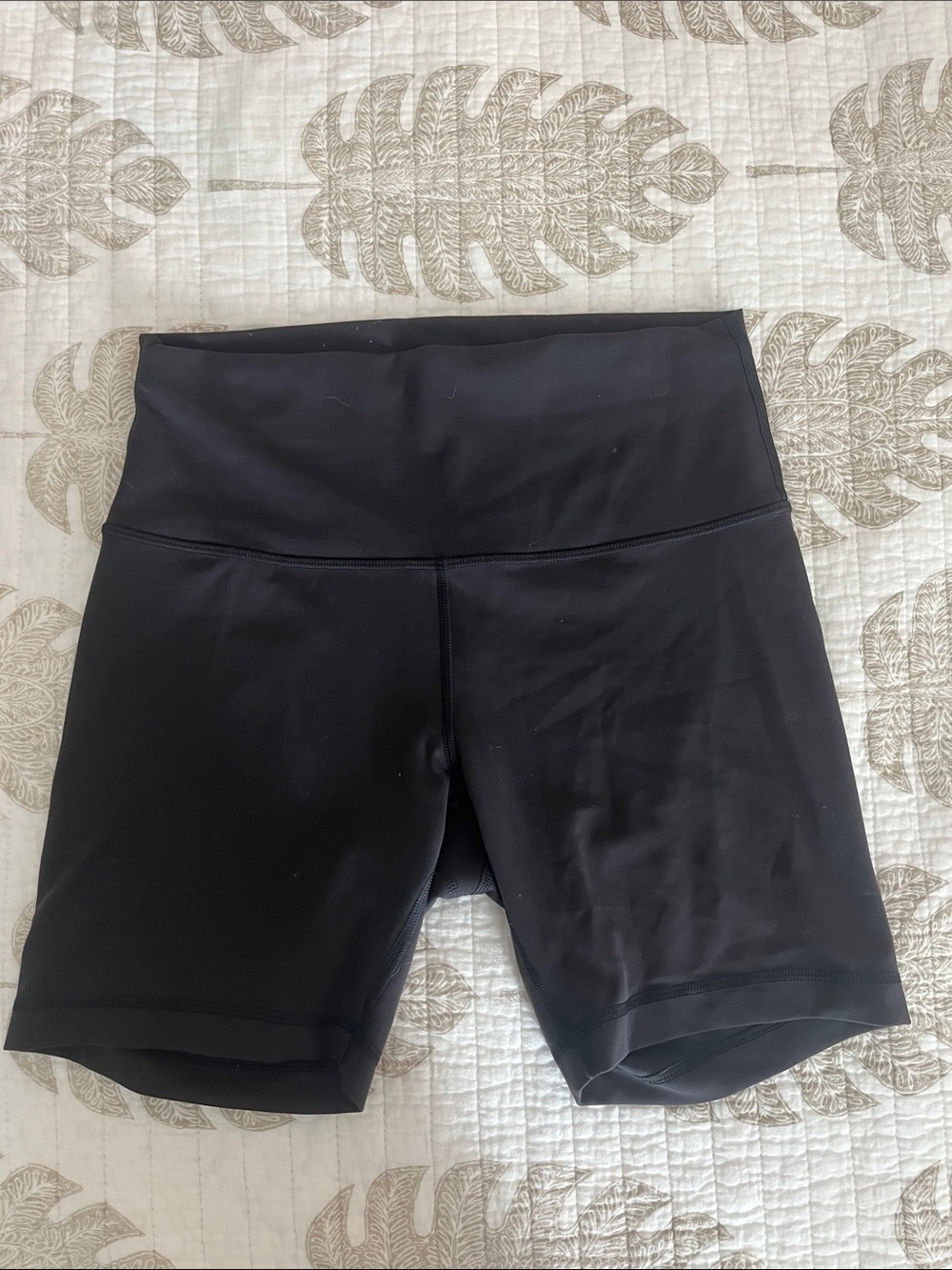 lululemon Black High-Rise Bike Shorts